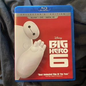 Big Hero 6 Blu-Ray and DVD